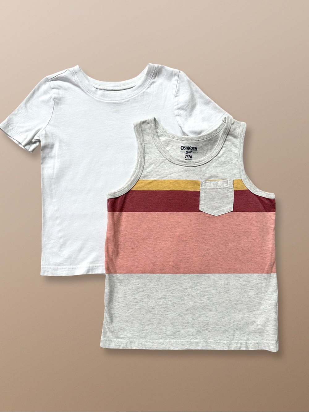 ⭐️ 5 for $25 Boys Tops Set OshKosh B’Gosh Size 7 + Carter’s Size 8